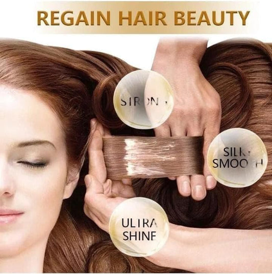 بلسم شعر برازيلي بالكيراتين والبروتينات من ماكسي جولد، 1000 مل