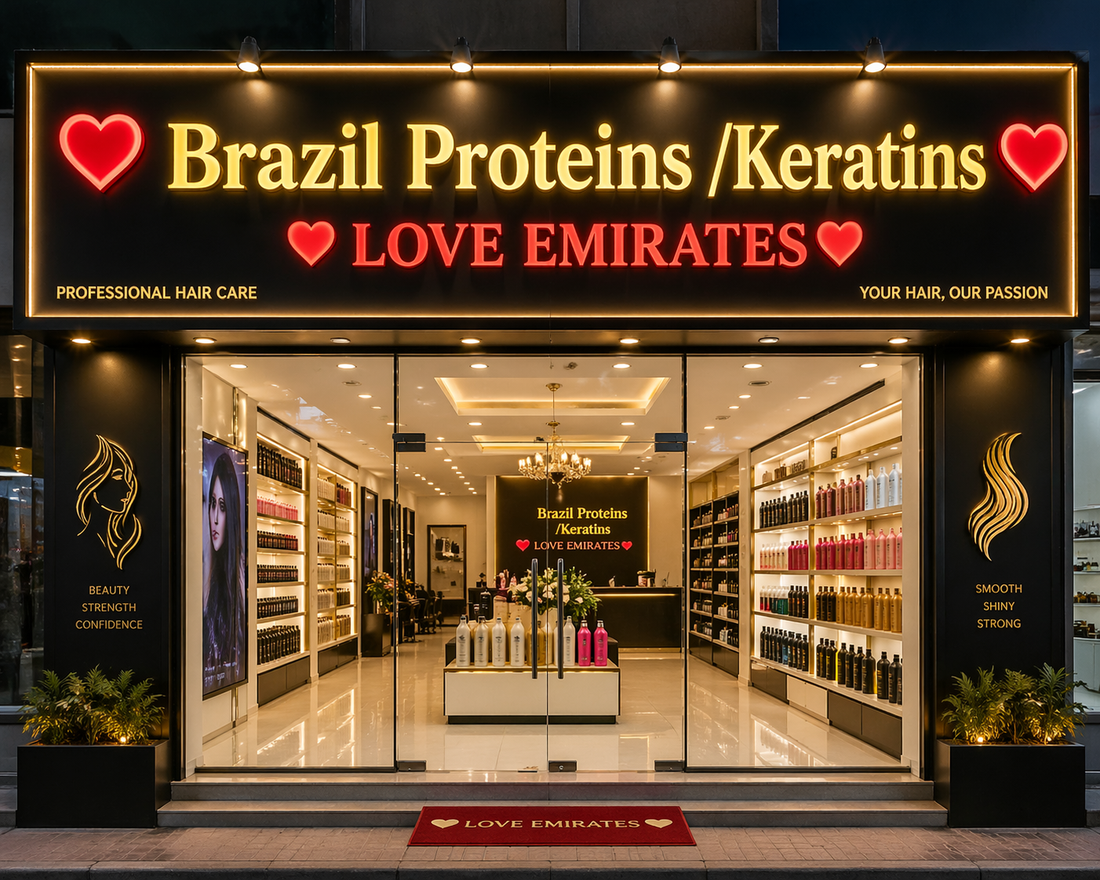 Best keratin and protein hair treatments for UAE humidity - Brazil Proteins collection