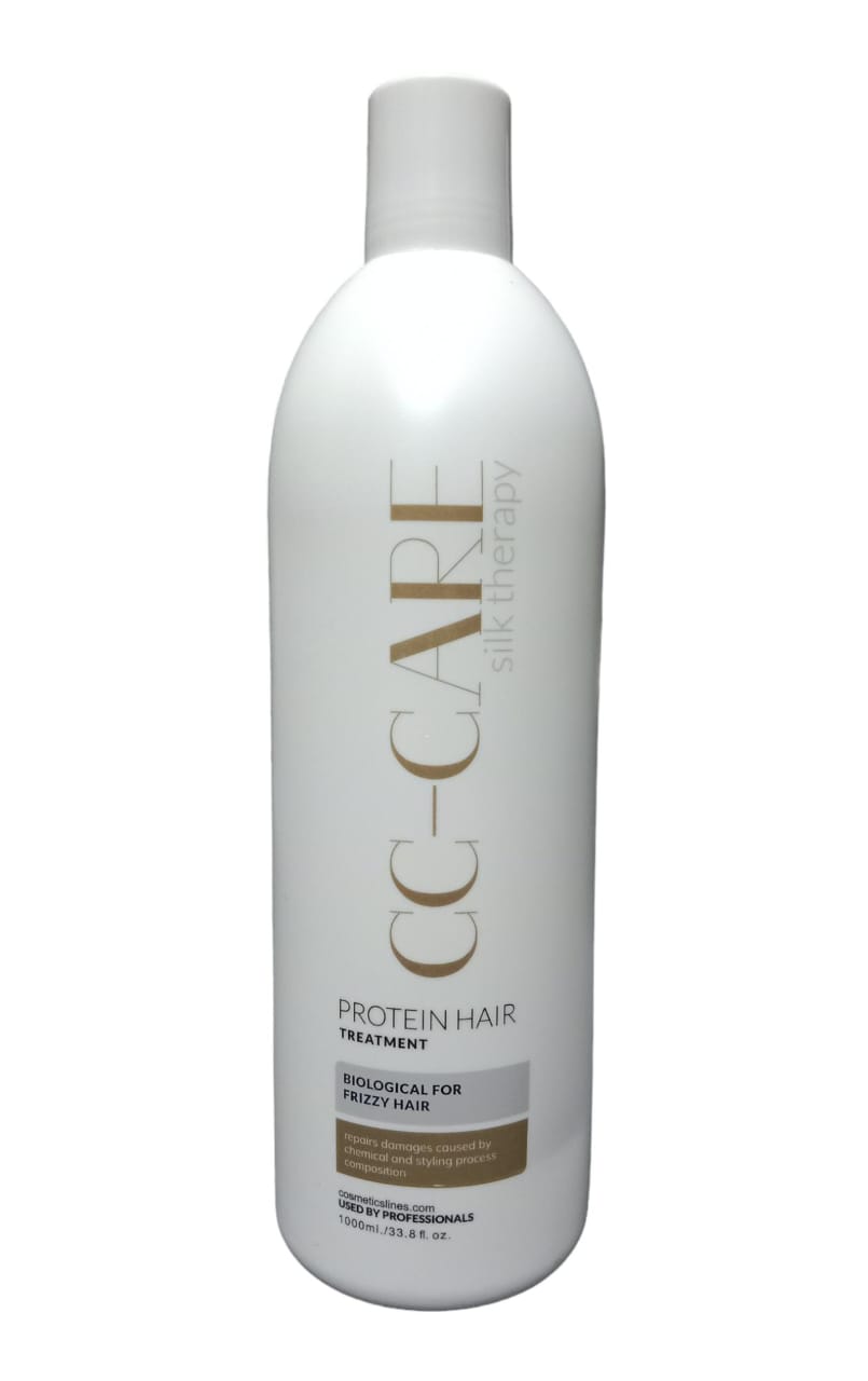 CC Care Hair Treatment Protein 1000ml Brazilian Protein Keratin Smooth Frizz-Free Hair All Hair Types UAE