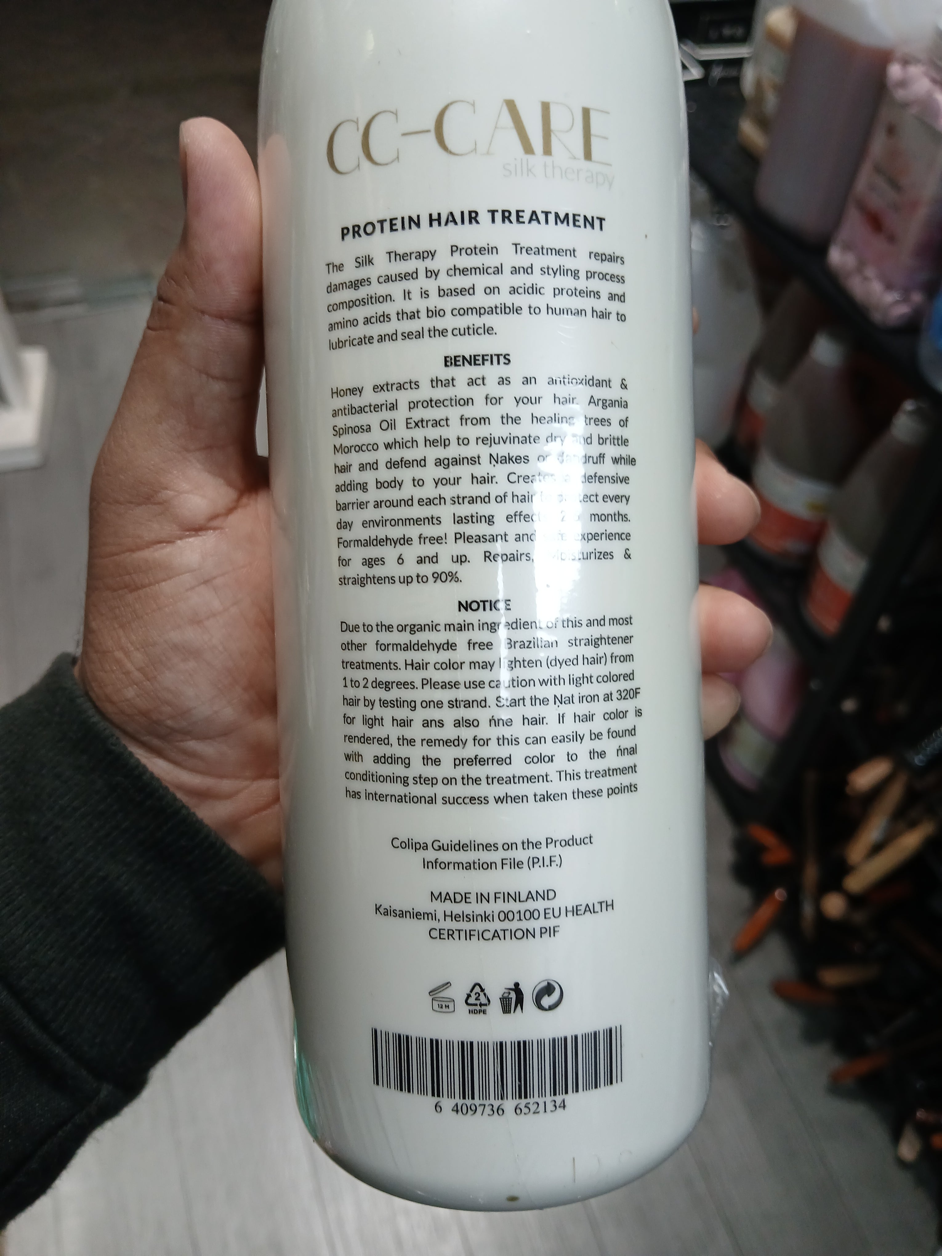 CC Care Hair Treatment Protein For All Hair Types 1000ml
