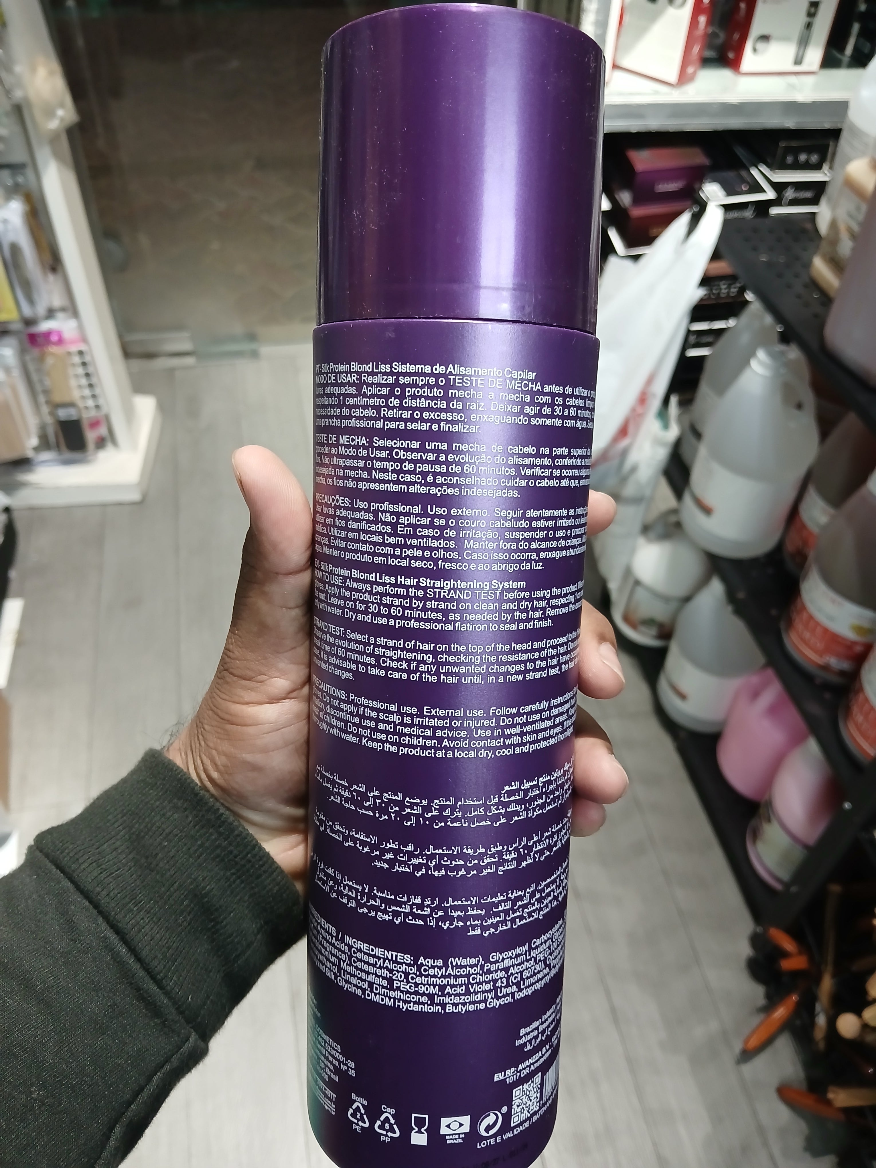 Amazon Flower Blond Liss Hair Treatment Protein 1000ml