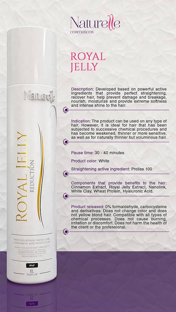Naturelly Royal Power Royal Jelly Hair Treatment Protein 1000ml