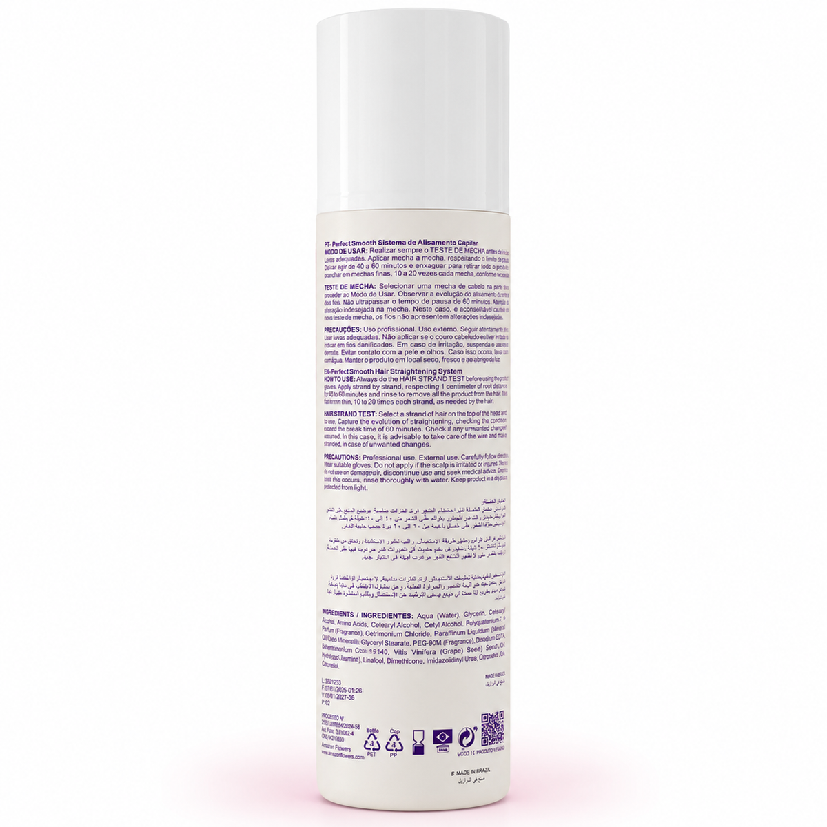 Amazon Flowers Hair Treatment Protein 1L – Smooth & Frizz Control