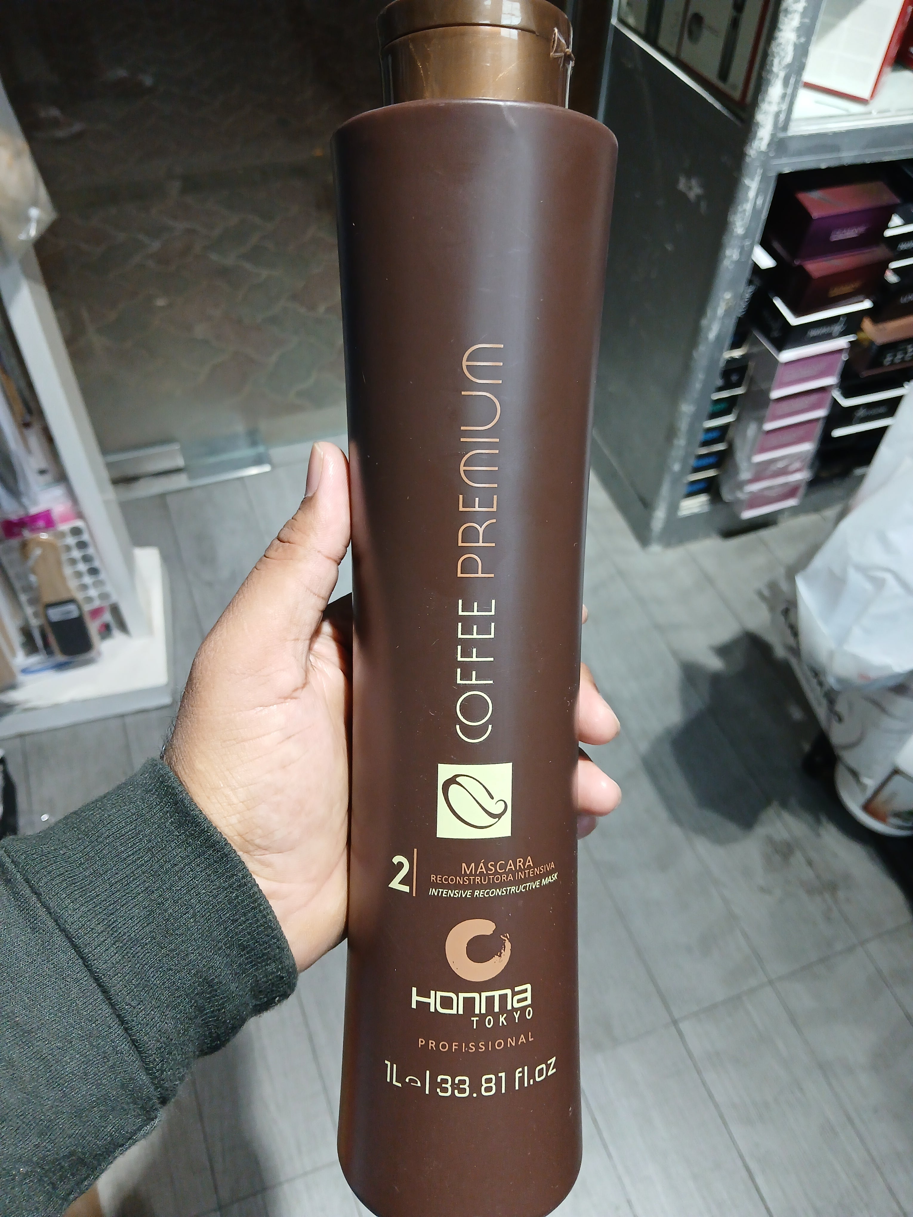 Honma Tokyo Coffee Preimium Hair Treatment Protein 1000ml
