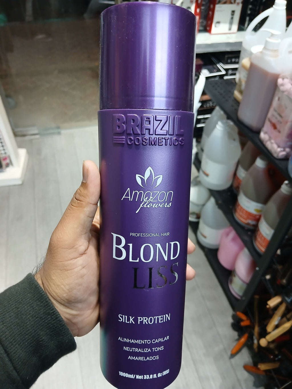 Amazon Flower Blond Liss Hair Treatment Protein 1000ml
